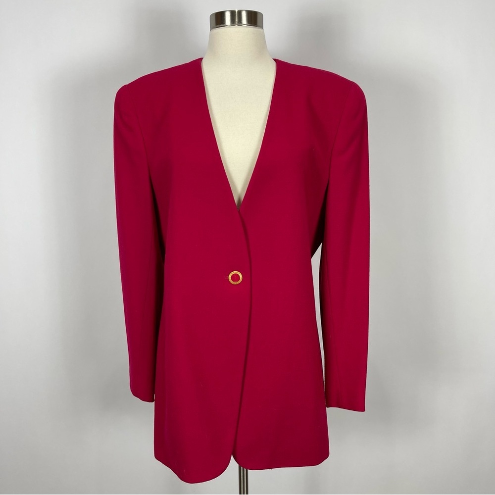 Rena Rowan for Seville Red Blazer